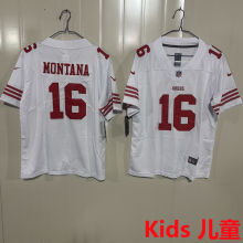 MONTANA #16 San Francisco 49ers Kids NFL Jersey 49人