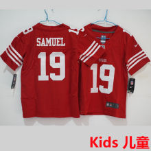 SAMUEL  #19 San Francisco 49ers Kids NFL Jersey 49人