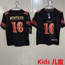 MONTANA #16 San Francisco 49ers Kids NFL Jersey 49人