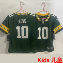 LOVE #10 Green Bay Packers Kids NFL Jersey  包装工
