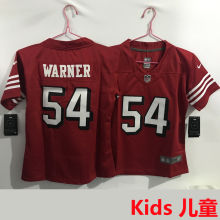 WARNER #54 San Francisco 49ers Kids NFL Jersey 49人