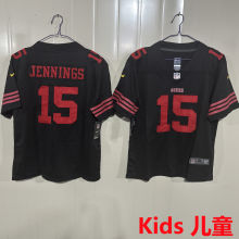 JENNINGS #15 San Francisco 49ers Kids NFL Jersey 49人