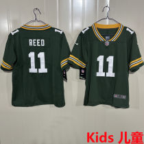 REED #11 Green Bay Packers Kids NFL Jersey 包装工