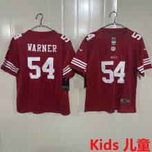 WARNER #54 San Francisco 49ers Kids NFL Jersey 49人