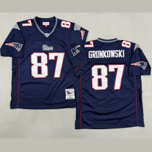 GRONKOWSKI #87 Men's New England Patriots Retro NFL Jersey 爱国者