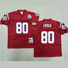 FRYAR #80 Men's New England Patriots Retro NFL Jersey 爱国者