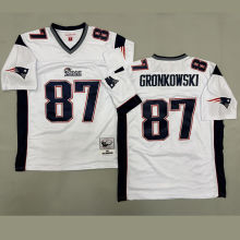 GRONKOWSKI #87 Men's New England Patriots Retro NFL Jersey 爱国者