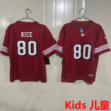 RICE #80 San Francisco 49ers Kids NFL Jersey 49人