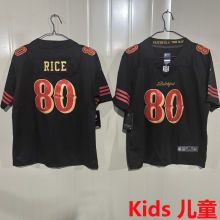 RICE #80 San Francisco 49ers Kids NFL Jersey 49人