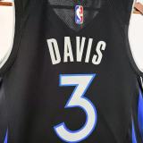 2026/27 Mavericks DAVIS #3 Black City version NBA Jersey