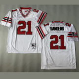 SANDERS #21 Men's Atlanta Falcons Retro NFL Jersey 猎鹰