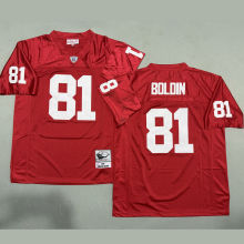 BOLDIN #81 Men's Arizona Cardinals Retro NFL Jersey 红雀