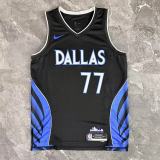 2026/27 Mavericks DONCIC #77 Black City version NBA Jersey