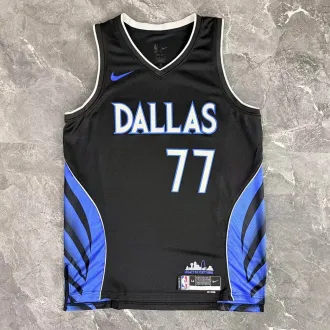 2026/27 Mavericks DONCIC #77 Black City version NBA Jersey
