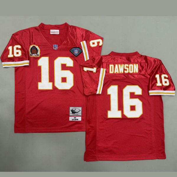 DAWSON #32 Men's Kansas City Chiefs Retro NFL Jersey 酋长