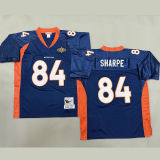 SHAPPE #84 Men's Denver Broncos Retro NFL Jersey 野马