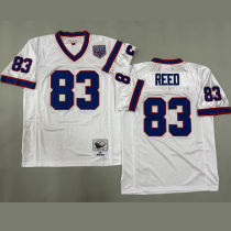 REED #83 Men's Buffalo Bills Retro NFL Jersey 布法罗比尔
