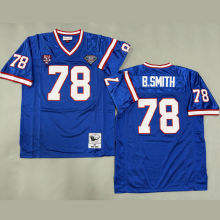 B.SMITH #78 Men's Buffalo Bills Retro NFL Jersey 布法罗比尔