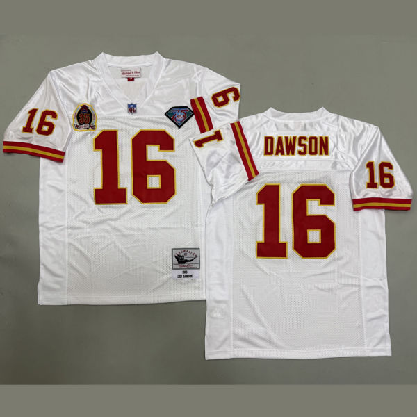 DAWSON #32 Men's Kansas City Chiefs Retro NFL Jersey 酋长