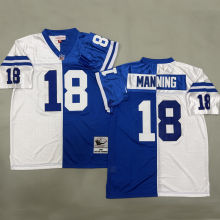 MANNING #18 Men's Indianapolis Colts Retro NFL Jersey  小马