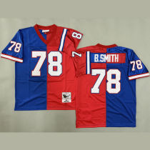 B.SMITH #78 Men's Buffalo Bills Retro NFL Jersey 布法罗比尔