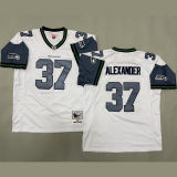 ALEXANDER #37 Seattle Seahawks Retro NFL Jersey 海鹰