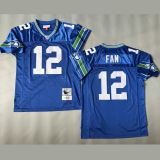 FAN #12 Seattle Seahawks Retro NFL Jersey 海鹰