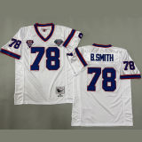 B.SMITH #78 Men's Buffalo Bills Retro NFL Jersey 布法罗比尔