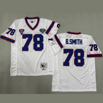 B.SMITH #78 Men's Buffalo Bills Retro NFL Jersey 布法罗比尔