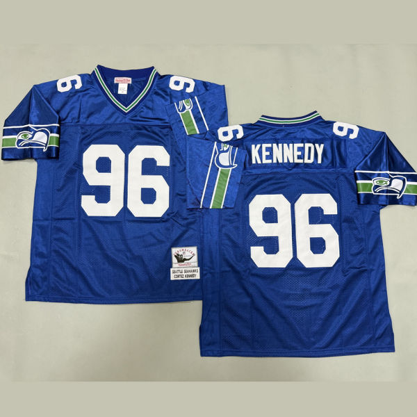 KENNEDY #96 Seattle Seahawks Retro NFL Jersey 海鹰