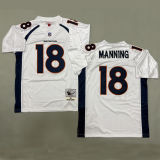 MANNING #18 Men's Denver Broncos Retro NFL Jersey 野马