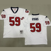 RYANS #59 Men's Houston Texans Retro NFL Jersey 德州人