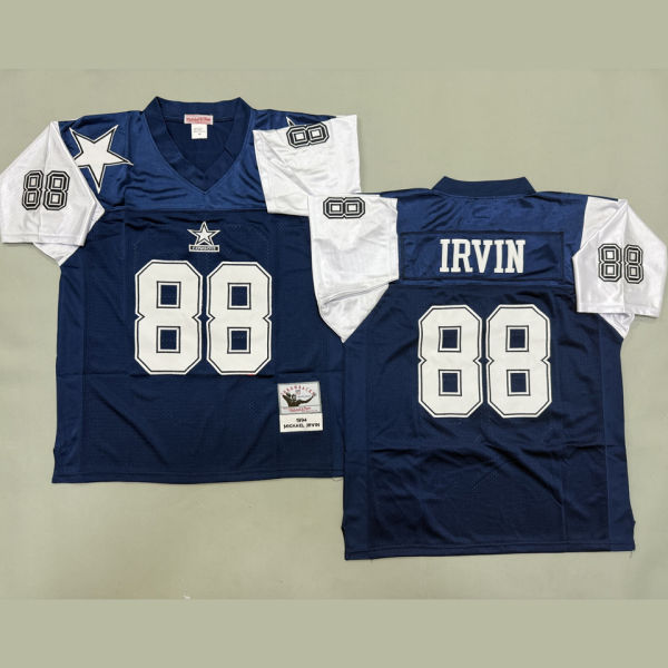IRVIN #88 Men's Dallas Cowboys Retro NFL Jersey 牛仔