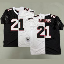 SANDERS #21 Men's Atlanta Falcons Retro NFL Jersey 猎鹰