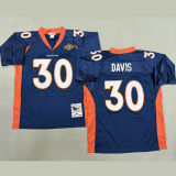 DAVIS #30 Men's Denver Broncos Retro NFL Jersey 野马