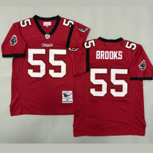 BROOKS #55 Men's Tampa Bay Buccaneers Retro NFL Jersey 海盗队