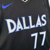 2026/27 Mavericks DONCIC #77 Black City version NBA Jersey