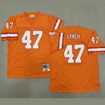 LYNCH #47 Men's Tampa Bay Buccaneers Retro NFL Jersey 海盗队