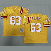 SELMON #63 Men's Tampa Bay Buccaneers Retro NFL Jersey 海盗队