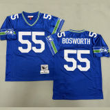 BOSWORTH #55 Seattle Seahawks Retro NFL Jersey 海鹰