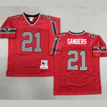 SANDERS #21 Men's Atlanta Falcons Retro NFL Jersey 猎鹰