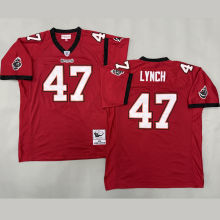 LYNCH #47 Men's Tampa Bay Buccaneers Retro NFL Jersey 海盗队