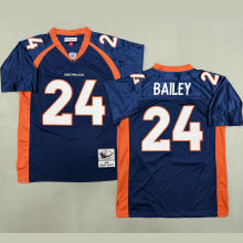 BAILEY #24 Men's Denver Broncos Retro NFL Jersey 野马
