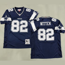WITTEN #82 Men's Dallas Cowboys Retro NFL Jersey 牛仔