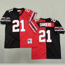 SANDERS #21 Men's Atlanta Falcons Retro NFL Jersey 猎鹰