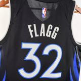 2026/27 Mavericks FLAGG #32 Black City version NBA Jersey