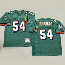 THOMAS #54 Men's Miami Dolphins Retro NFL Jersey 海豚
