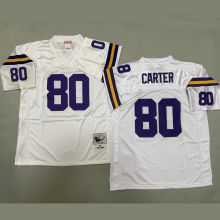 CARTER #80 Men's Minnesota Vikings Retro NFL Jersey 维京人