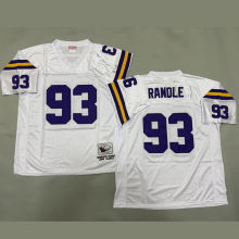 RANDLE #93 Men's Minnesota Vikings Retro NFL Jersey 维京人