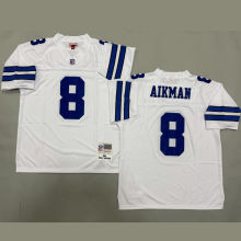 AIKMAN #8 Men's Dallas Cowboys Retro NFL Jersey 牛仔